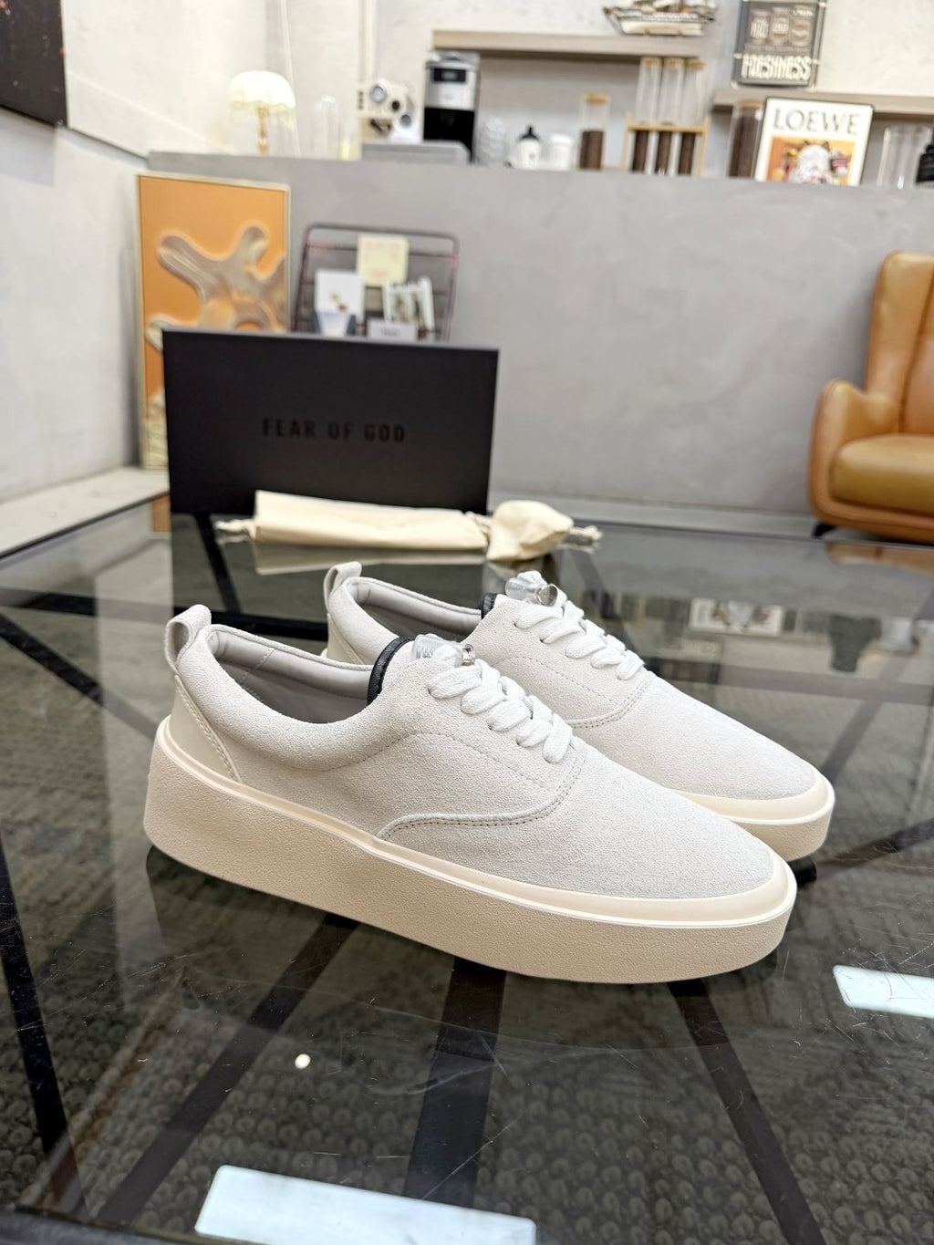 Fear of God Thick-Sole Low-Top Sneakers — front